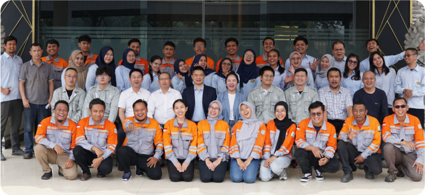 TIM MANAJEMEN PT. INDONESIA XIN HAI STEEL STRUCTURE